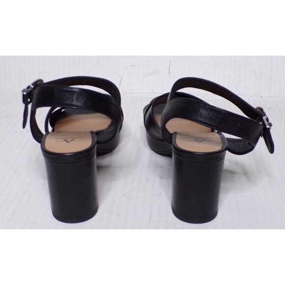 🆕 AQUATALIA Mianna Platform Block Heel Sandal Shoes Black 8 - Picture 5 of 10